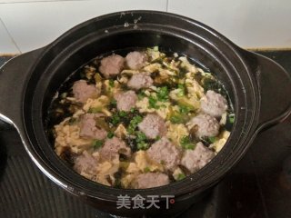 紫菜肉丸汤的做法步骤：13