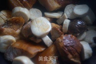 杏鲍菇烧肉无油炸原汁原味更健康的做法步骤：9