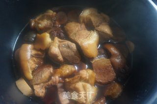 杏鲍菇烧肉无油炸原汁原味更健康的做法步骤：12