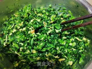 菠菜鸡蛋饺子的做法步骤：11