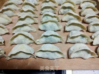 菠菜鸡蛋饺子的做法步骤：12