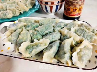 菠菜鸡蛋饺子的做法步骤：16
