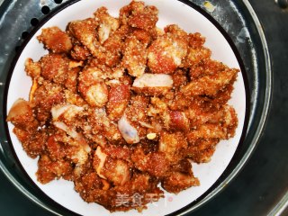 粉蒸肉的做法步骤：7