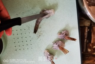 豌豆鲜虾松饼的做法步骤：12