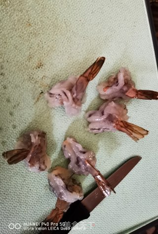 豌豆鲜虾松饼的做法步骤：13