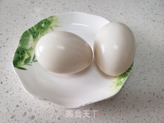 菜苔炒鸭蛋的做法步骤：2