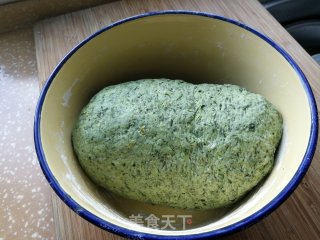 【春日美味】鼠曲草馒头的做法步骤：6