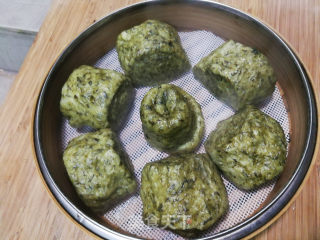【春日美味】鼠曲草馒头的做法步骤：11