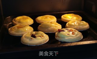 红薯蔓越莓蛋挞的做法步骤：6
