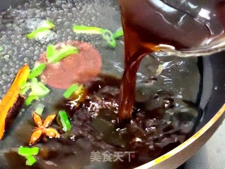 油面筋酿肉的做法步骤：8