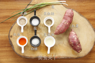 灯影苕片，红薯的高级吃法的做法步骤：1