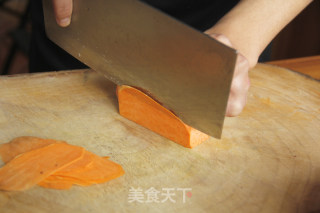 灯影苕片，红薯的高级吃法的做法步骤：2