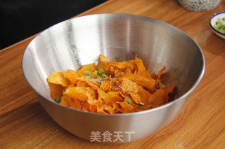 灯影苕片，红薯的高级吃法的做法步骤：5