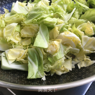 糖醋卷心菜的做法步骤：5