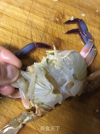 清炒蟹的做法步骤：5