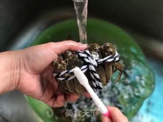 芝士焗蟹宝的做法步骤：1