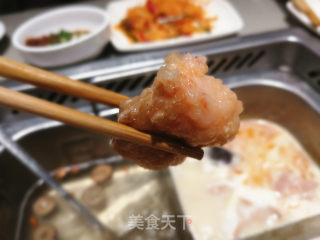 虾滑酿油条的做法步骤：5
