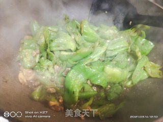 豆瓣酱焖辣椒的做法步骤：5
