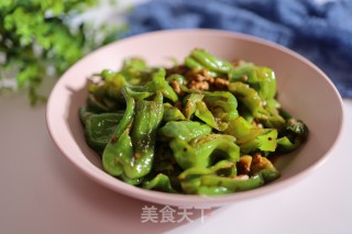 豆瓣酱焖辣椒的做法步骤：8