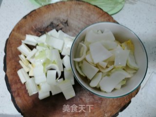 醋溜白菜的做法步骤：2