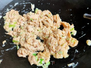 鸡蛋炒虾酱的做法步骤：5