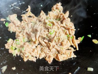 鸡蛋炒虾酱的做法步骤：7