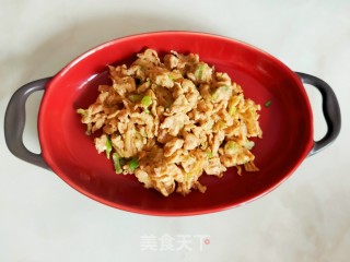 鸡蛋炒虾酱的做法步骤：8