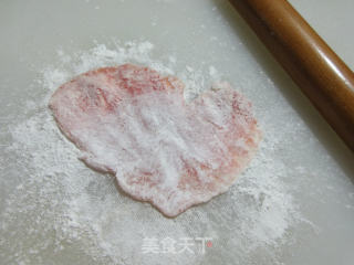 番茄炒捶肉的做法步骤：3