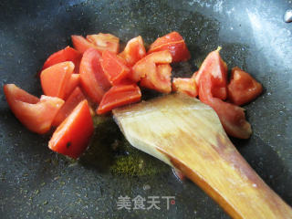 番茄炒捶肉的做法步骤：5