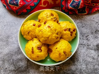 南瓜燕麦红枣馒头的做法步骤：19