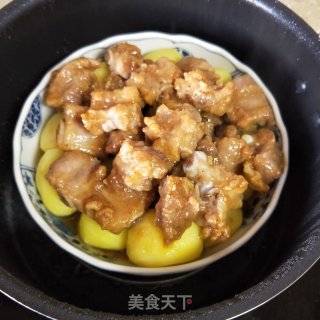 排骨蒸土豆的做法步骤：6