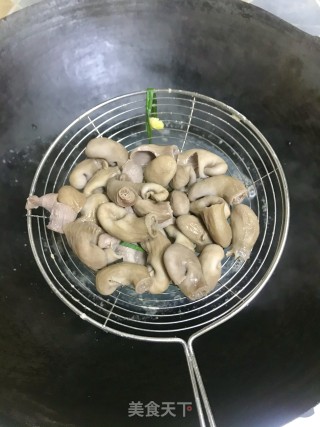 尖椒炒鱼肚的做法步骤：3