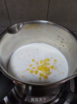 牛奶燕麦玉米粥的做法步骤：6