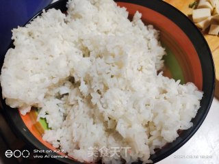 胡萝卜西蓝花炒饭的做法步骤：4