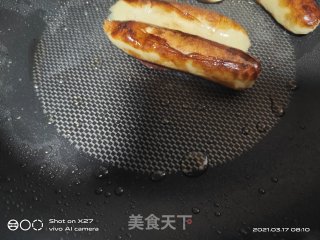 蘑菇西蓝花鸡肉火腿沙拉的做法步骤：6