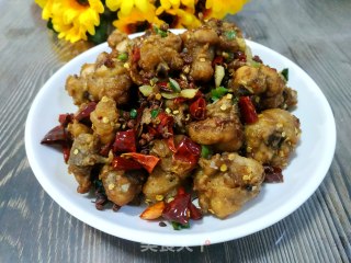 辣子鸡翅根的做法步骤：13