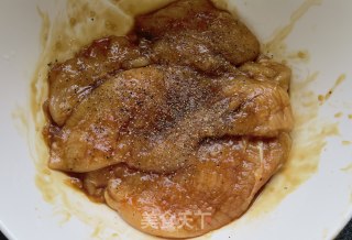 香煎鸡胸肉的做法步骤：7
