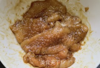 香煎鸡胸肉的做法步骤：9