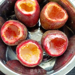 百香果蛋羹的做法步骤：1