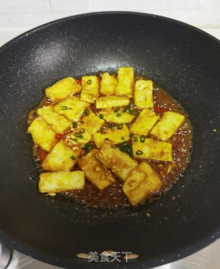 香煎豆腐的做法步骤：12