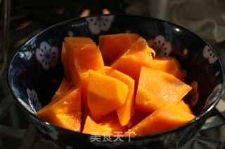 雪蛤木瓜的做法步骤：2