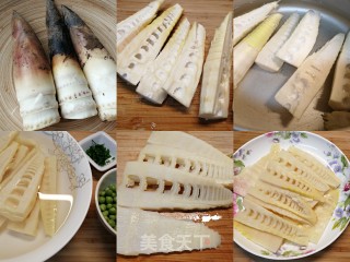 舌尖上的春天美食～春笋蒸咸鸡腿的做法步骤：1