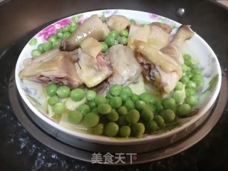 舌尖上的春天美食～春笋蒸咸鸡腿的做法步骤：4