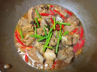 小米椒烧排骨的做法步骤：17