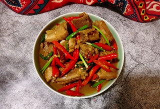 小米椒烧排骨的做法步骤：19