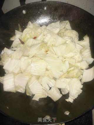 醋溜白菜的做法步骤：5