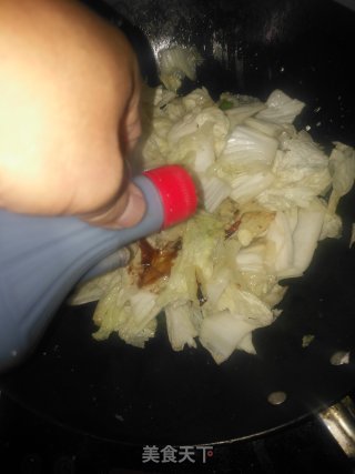 醋溜白菜的做法步骤：7