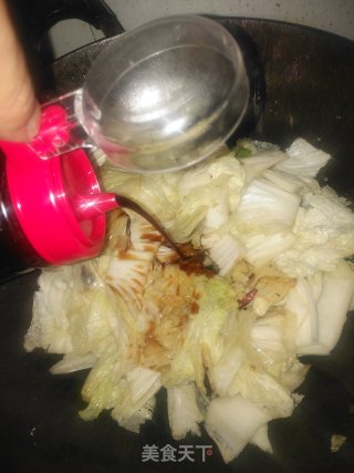 醋溜白菜的做法步骤：8