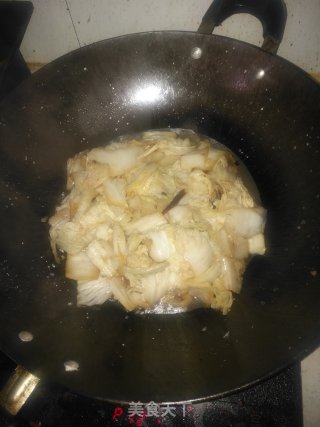 醋溜白菜的做法步骤：9