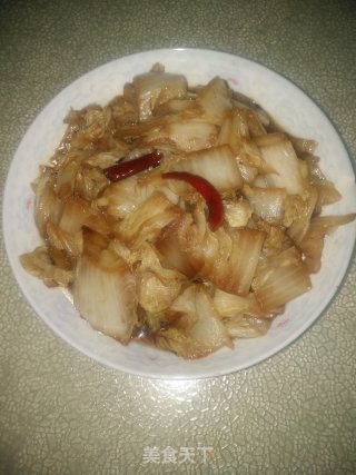 醋溜白菜的做法步骤：10